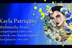 Kayla Patriquin Artist Business Card