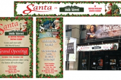 Santa on 16th Street Promotional Campaign